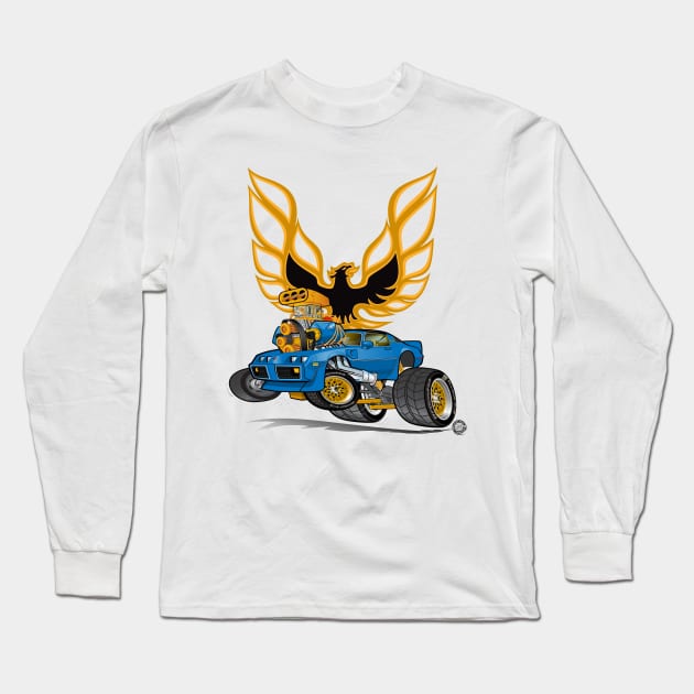 79 Trans Am Long Sleeve T-Shirt by Goin Ape Studios